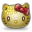 Hello Kitty Burger Icon 32x32 png